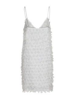Neo Noir Klanning Lilja Fringe Off White^ Klänningar