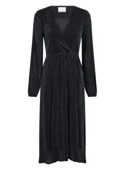 Neo Noir Klanning Marsha Glitter Mesh Black^ Klänningar