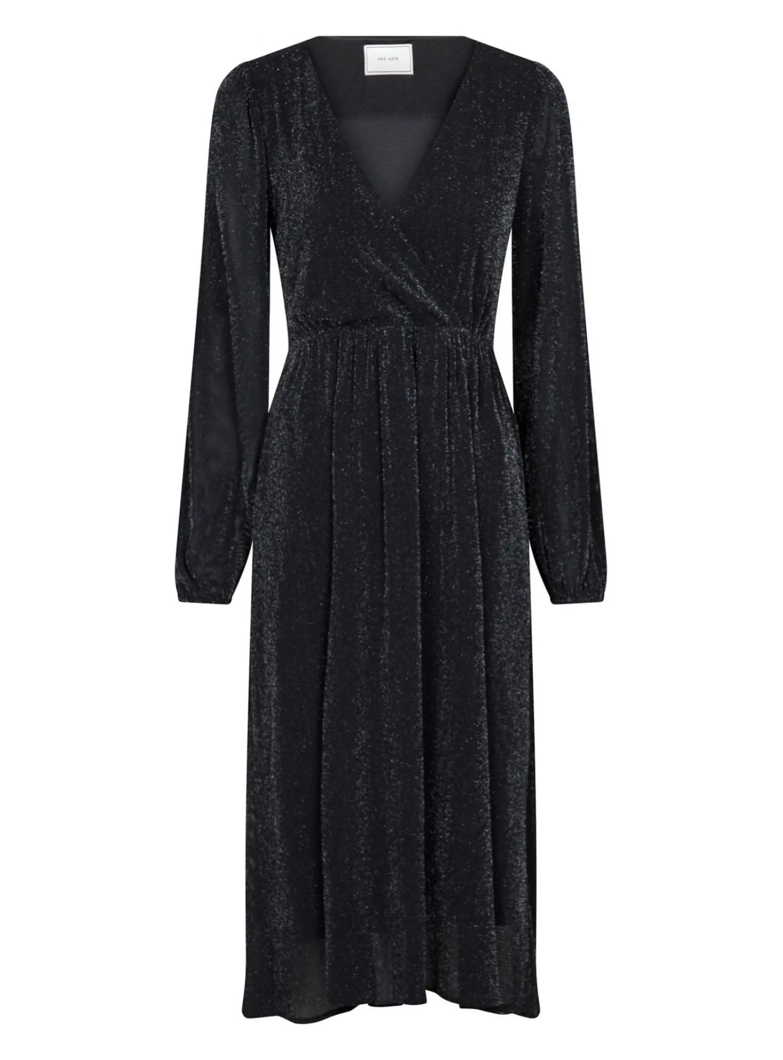 Neo Noir Klanning Marsha Glitter Mesh Black^ Klänningar
