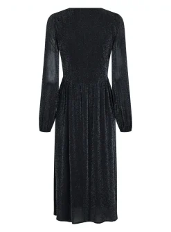 Neo Noir Klanning Marsha Glitter Mesh Black^ Klänningar