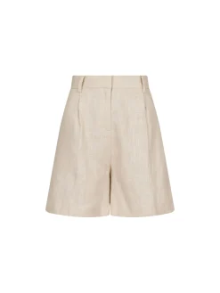 Neo Noir Shorts Sega Heavy Linen Sand^ Shorts