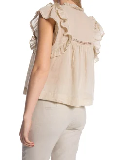 Neo Noir Topp Jayla S Voile Sand^ Toppar