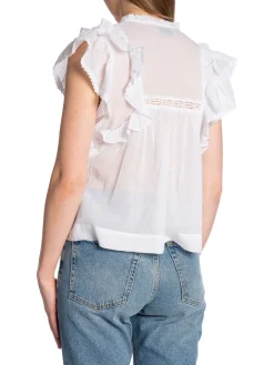 Neo Noir Topp Jayla S Voile White^ Toppar