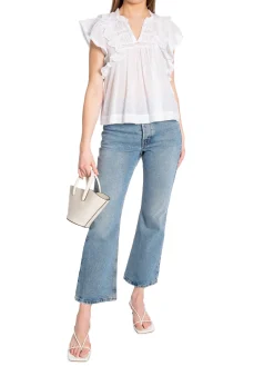 Neo Noir Topp Jayla S Voile White^ Toppar