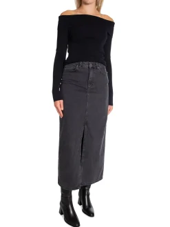 Neo Noir Topp Jessy Knit Black^ Toppar