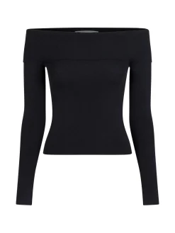 Neo Noir Topp Jessy Knit Black^ Toppar