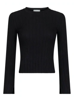 Neo Noir Topp Selina Knit Black^ Toppar