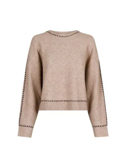 Neo Noir Troja Detri Knit Melange^ Tröjor & Koftor