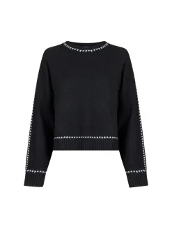 Neo Noir Troja Detri Knit Black^ Tröjor & Koftor