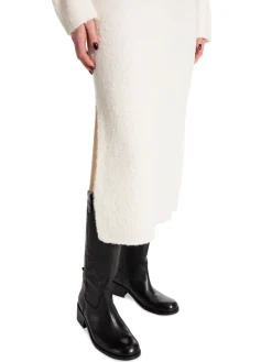 NORR Klanning Vica Knit Off White^ Klänningar