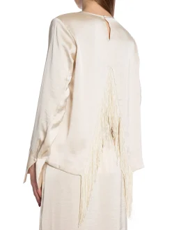 NORR Topp Gili Drape Champange^ Toppar