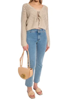 NORR Troja Crome Knit Cardigan Melange^ Tröjor & Koftor