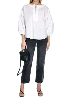 Rodebjer Blus Nim White^ Blusar