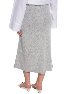 Rodebjer Kjol Flora Grey Melange^ Kjolar
