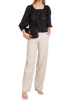 Rodebjer Topp Latte Black^ Blusar