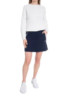 Sebago Troja Knitted Crew White^ Tröjor & Koftor