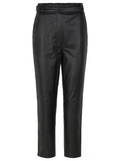 Second Female Byxa Indie Leather Black^ Byxor