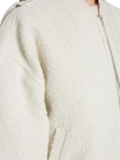 Second Female Jacka Groovy Bomber Vaporous White^ Jackor & Kappor
