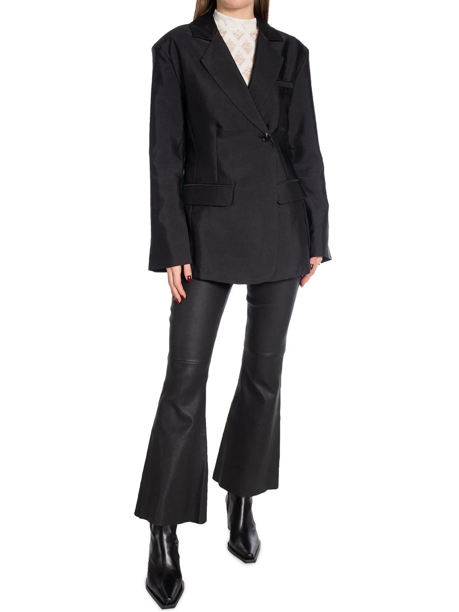 Second Female Kavaj Elegance Suit Black^ Kavajer