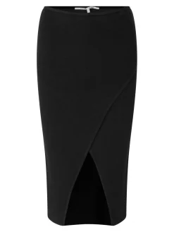 Second Female Kjol Como Knit Black^ Kjolar