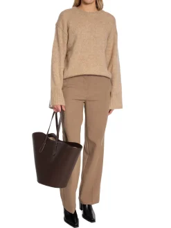 Selected Femme Byxa Fritacamel Melange L32^ Byxor
