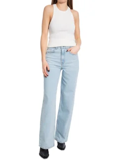 Selected Femme Jeans Alice Hw Wide Light Blue Denim L32^ Jeans