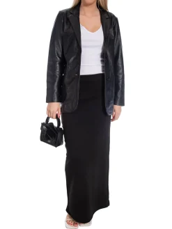Selected Femme Kjol Kara Black^ Kjolar