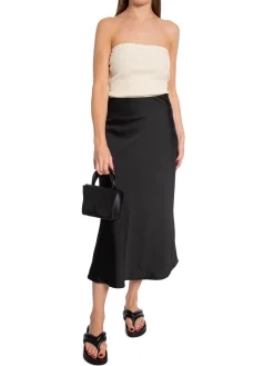 Selected Femme Kjol Lena Midi Black^ Kjolar