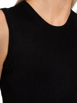Selected Femme Klanning Solina Sl Long Knit Black^ Klänningar
