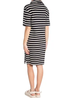 Selected Femme Klanning Tala Stripes Black^ Klänningar