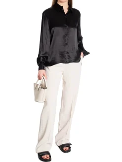 Selected Femme Skjorta Lyra Ls Black^ Skjortor