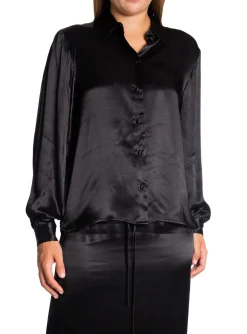 Selected Femme Skjorta Lyra Ls Black^ Skjortor