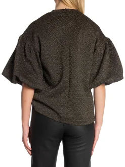 Selected Femme Topp Agnethejaquard Black^ Toppar
