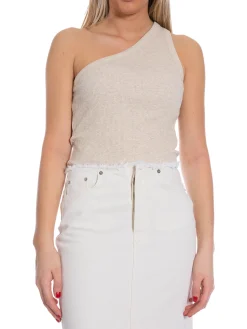 Selected Femme Topp Anna Oatmeal Melange^ Toppar