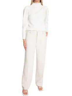 Selected Femme Topp Fenja Ls Snow White^ Toppar