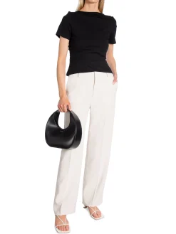 Selected Femme Topp Manola Sl Cutout Black^ Toppar