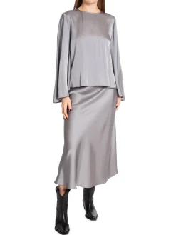 Soft Rebels Blus Abia Sharkskin^ Blusar