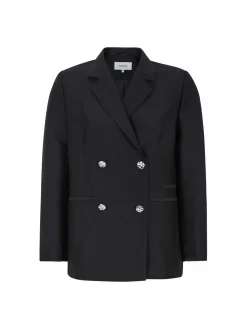 Soft Rebels Kavaj Kalisia Loose Black^ Kavajer