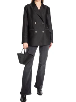 Soft Rebels Kavaj Kalisia Loose Black^ Kavajer
