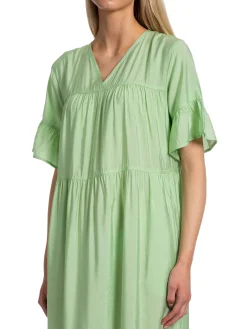 Soft Rebels Klanning Freja Midi Dress Quiet Green^ Klänningar