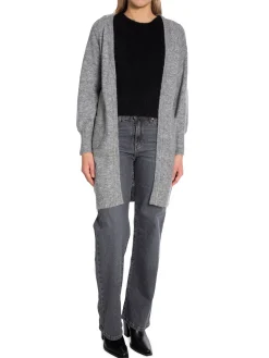 Soft Rebels Kofta Allison Long Medium Grey Melange^ Tröjor & Koftor