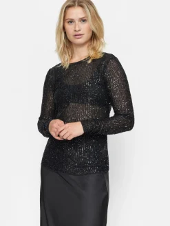 Soft Rebels Topp Viana Black^ Blusar