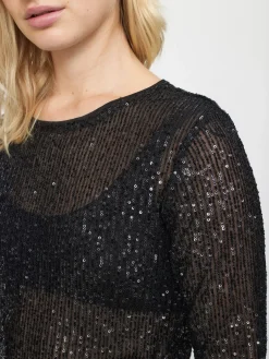 Soft Rebels Topp Viana Black^ Blusar