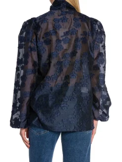 Stella Nova Blus Erina Navy^ Blusar