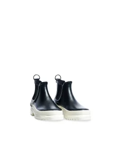 Stutterheim Stövlar Chelsea Rainwalker Black/White^ Stövlar