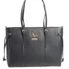 19V69 Vaska Carissima Shopper Black^ Axelremsväskor