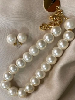 Vanessa Baroni Halsband Small Beads Short Pearl^ Smycken