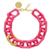 Vanessa Baroni Halsband Squared Short Pink^ Smycken