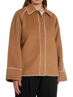 Y.A.S Jacka Yasalami Handmade Wool Mix Nomad Birch Stich^ Jackor & Kappor
