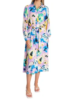 Y.A.S Klanning Yasmalou Midi Shirt Sheer C^ Klänningar